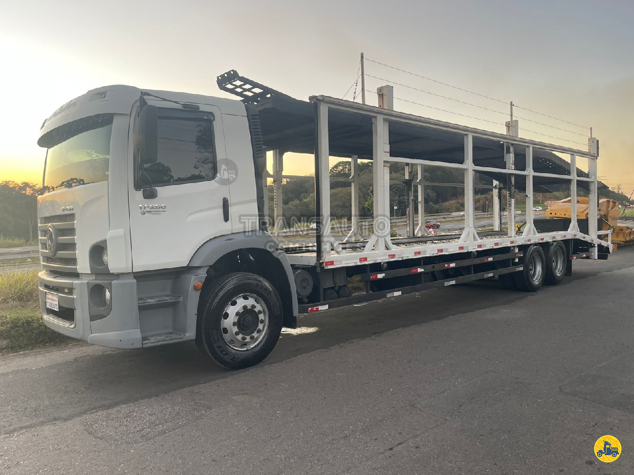 CAMINHAO VOLKSWAGEN VW 17250 Cegonha Truck 6x2 Transauto Caminhões CAMPINAS SÃO PAULO SP